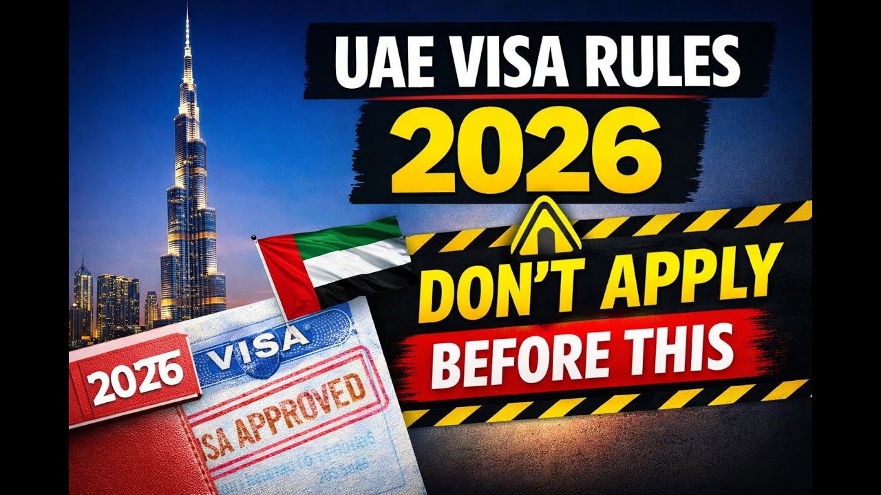 Dubai / UAE Visa Rules 2026 🇦🇪 | 10 important rules for dubai visa 2026 | Dubai Visa