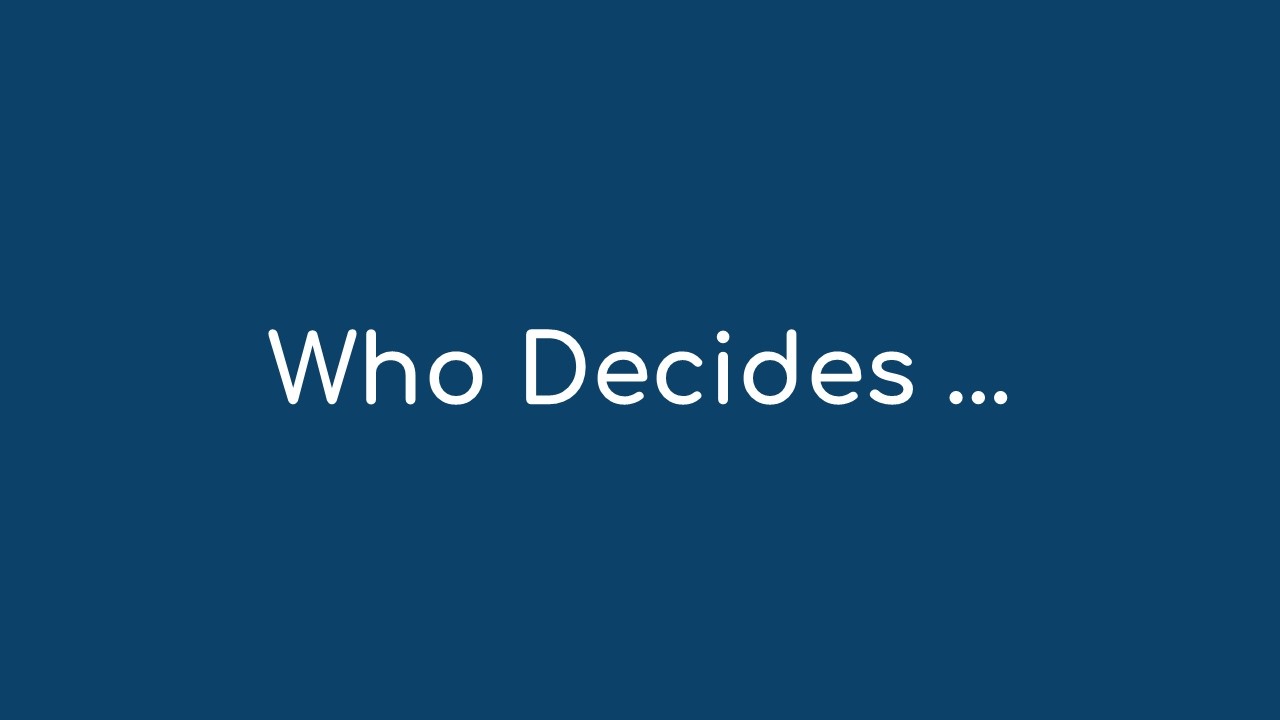 Who Decides? Human Rights Principles That Matter to Older Persons with Dementia.