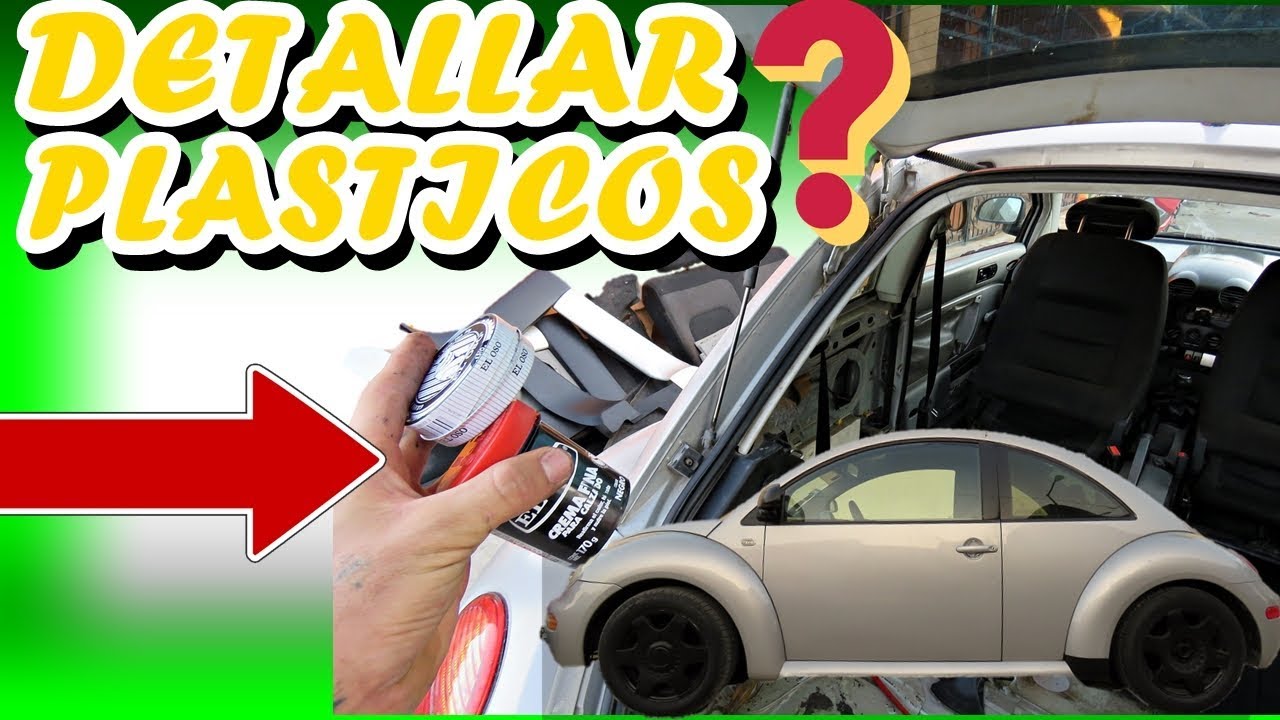 Detallando Plásticos del Beetle Con Un Producto Casero | De Tocho Morocho