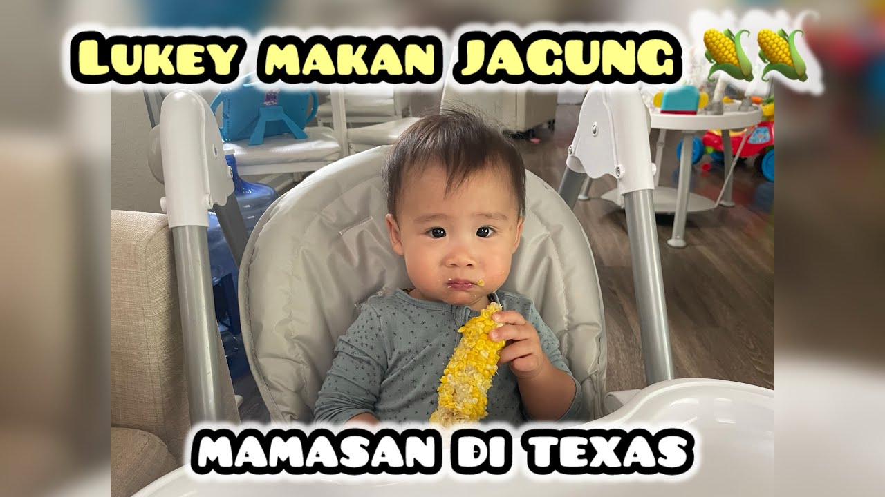 Lukey Makan Jagung !! Mamasan di texas is live!