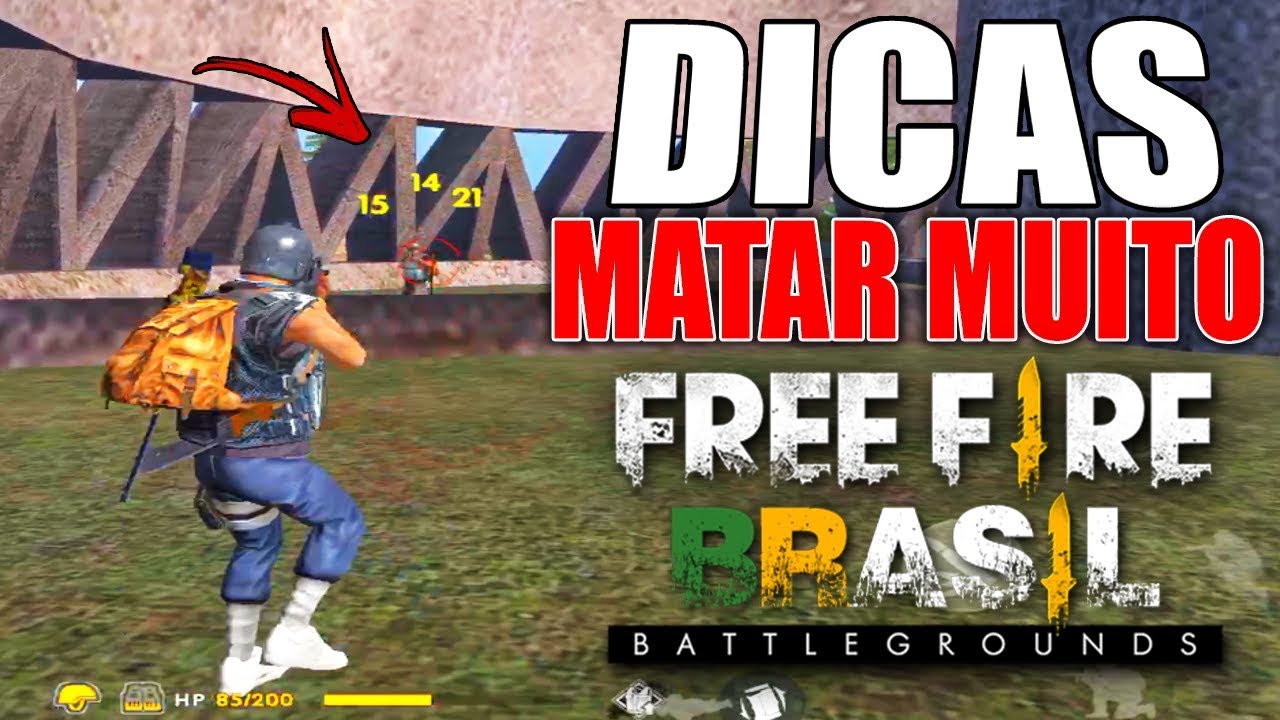 COMO MATAR MUITO NO FREE FIRE BATTLEGROUNDS