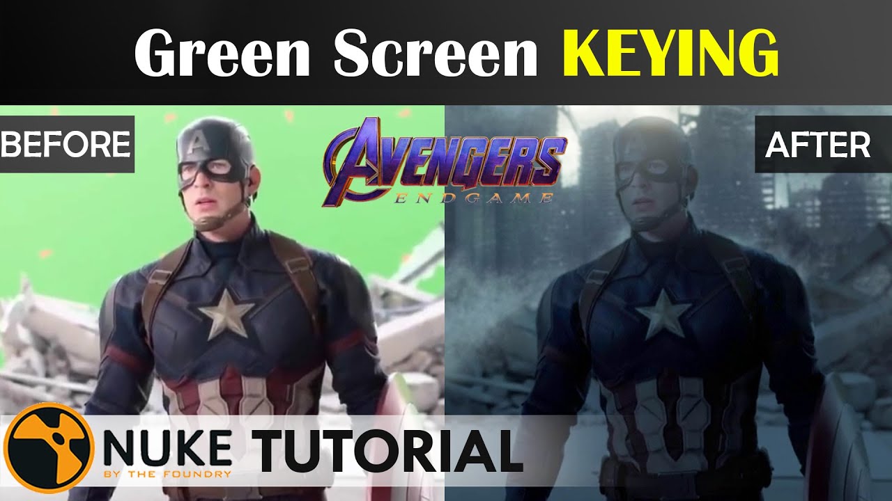 Nuke Compositing Tutorial | Create Avengers EndGame Look | VFX | VisualFX_Explorers