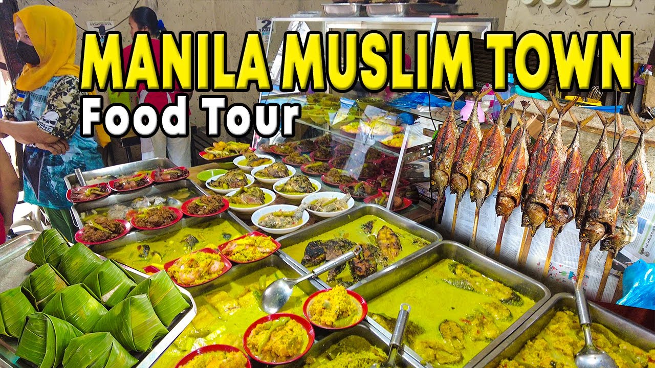 Manila's Muslim Town Food Tour | Quiapo Manila | Philippines | 4K |
