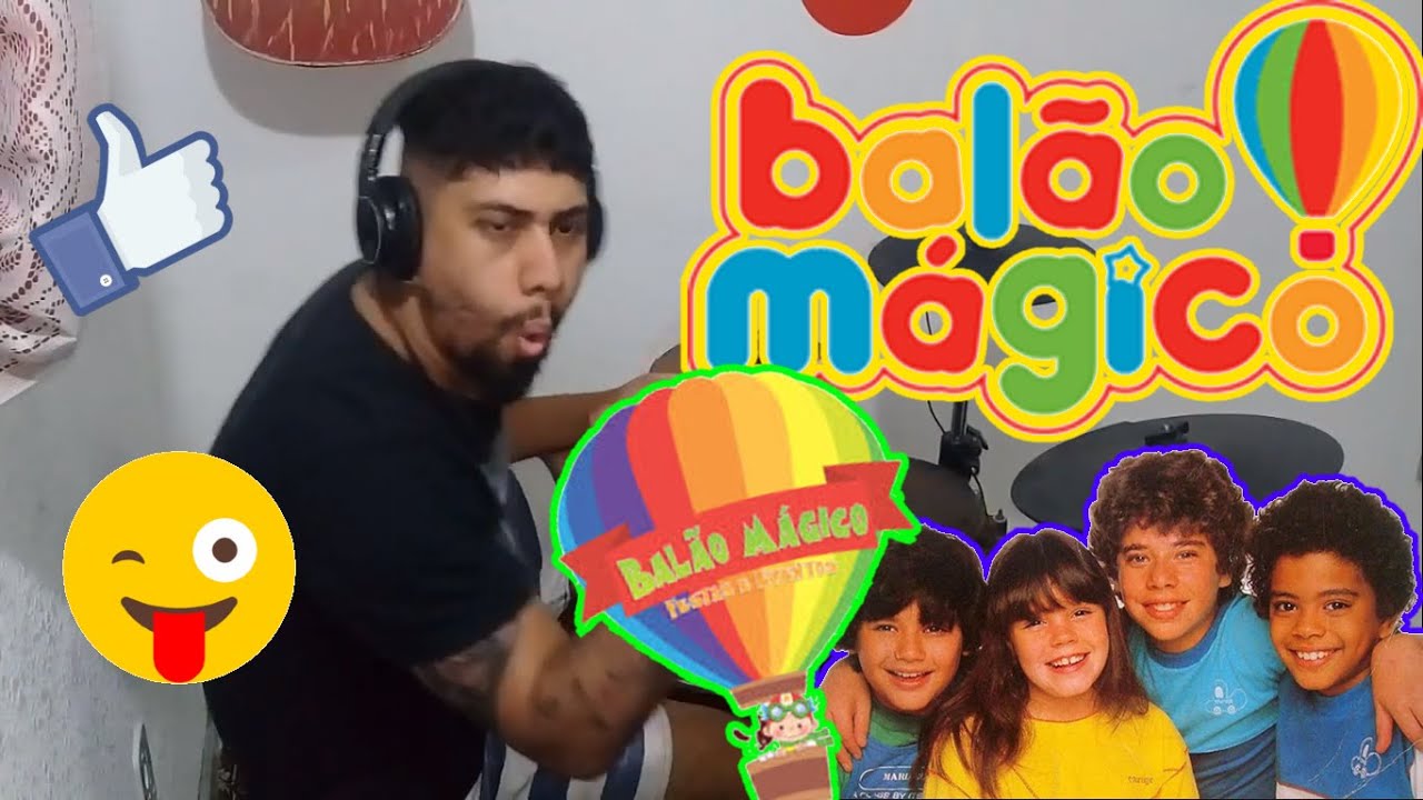 Balão Mágico -- Superfantástico - Cover Bateria