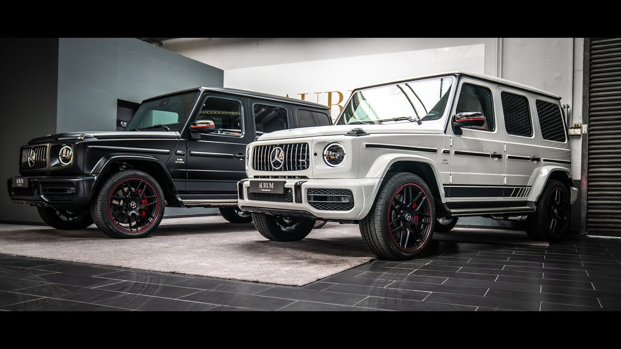 BLACK & WHITE Mercedes-Benz G 63 AMG Edition 1 Walkaround by AURUM International