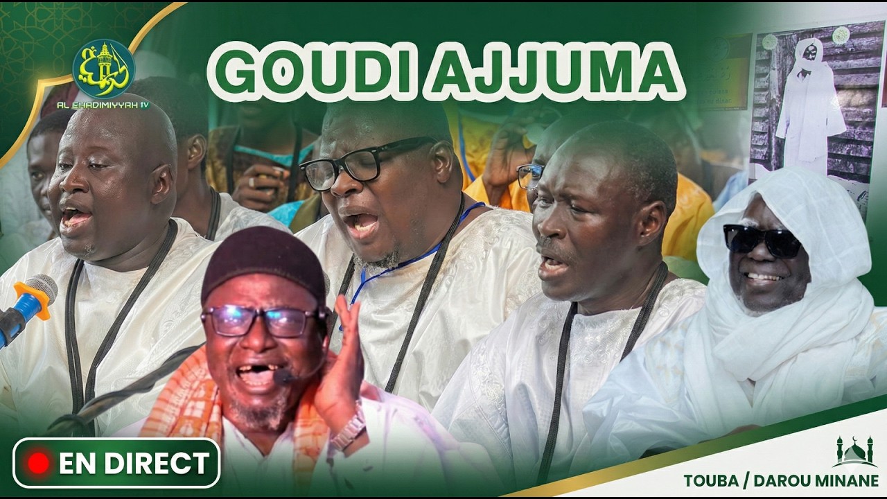 🔴 EN DIRECT | Goudi Ajjuma à Darou Minane – Recommandations de Serigne Mountakha Mbacke