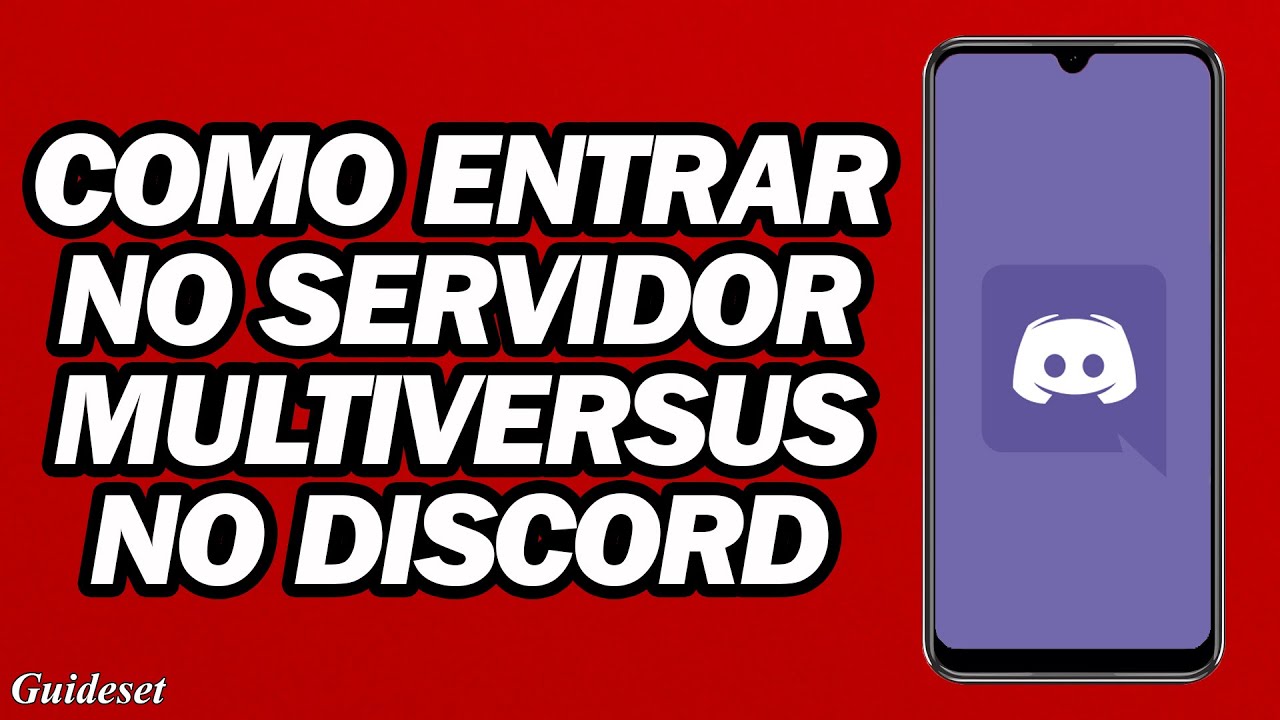 Como Entrar No Servidor Multiversus No Discord | Passo a Passo