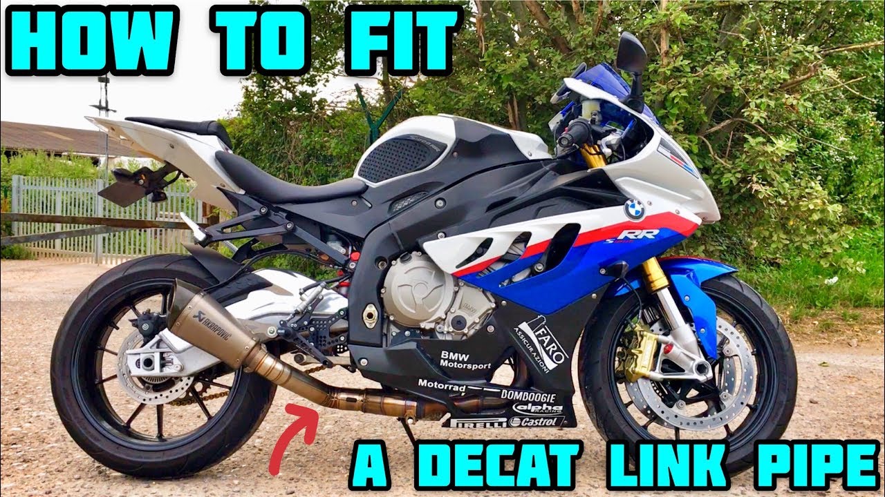 S1000RR How to Fit a Decat Link Pipe
