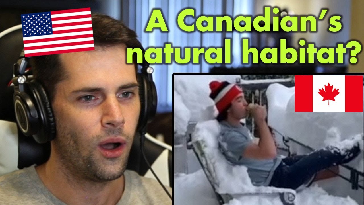 American Reacts to TikToks Only Canadians will Understand