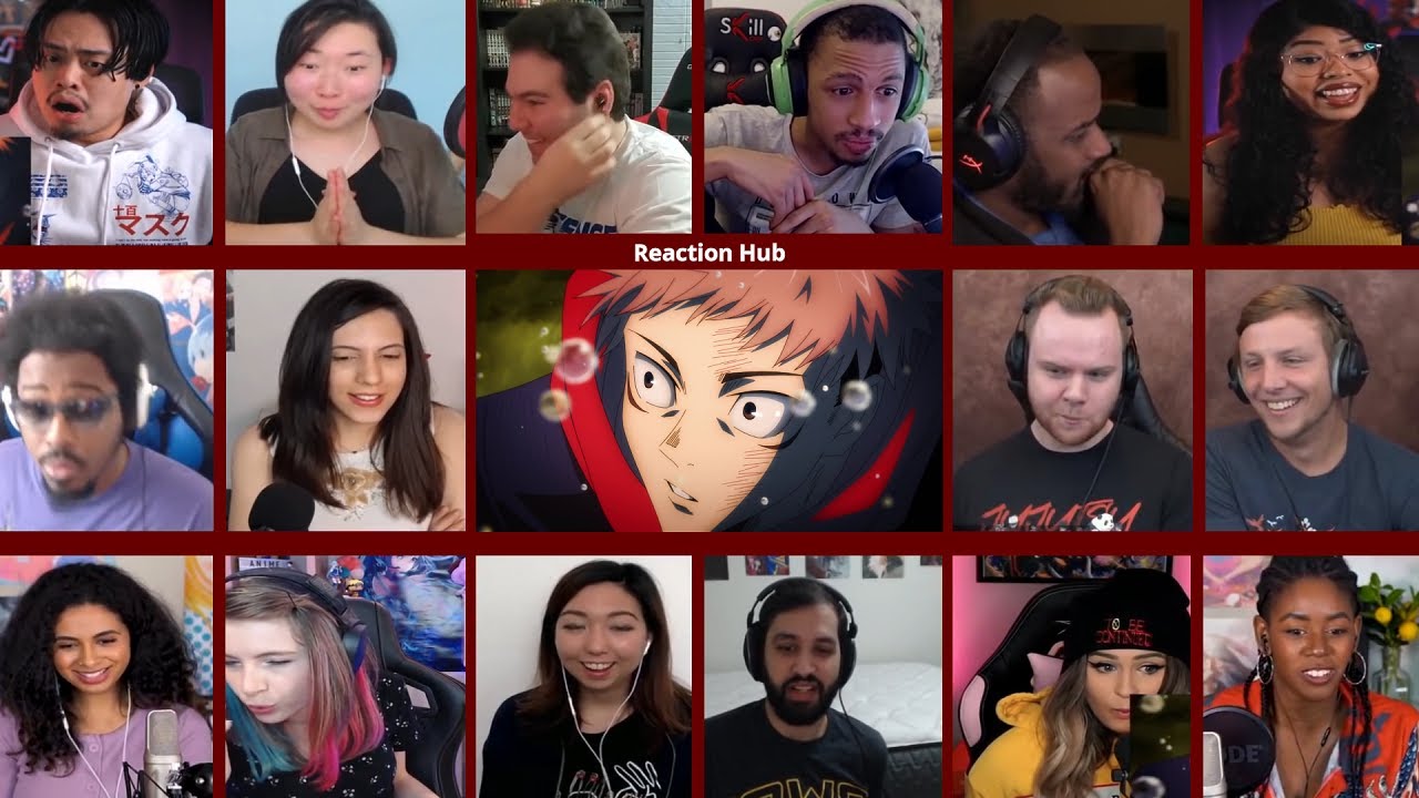 Itadori Uses Black Flash For The First Time | Reaction Mashup | Jujutsu Kaisen Season 1 Episode 19