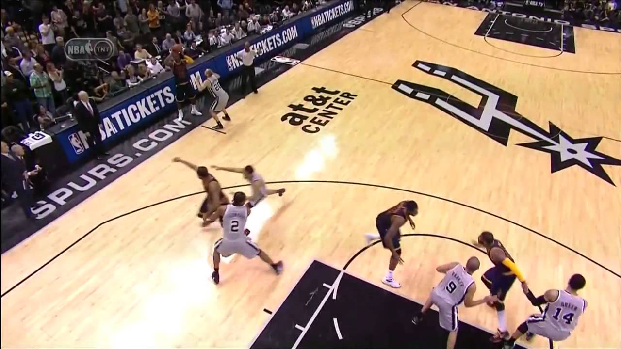 Kyrie Irving Game Tying BUZZER BEATER vs SPURS (03/12/15)