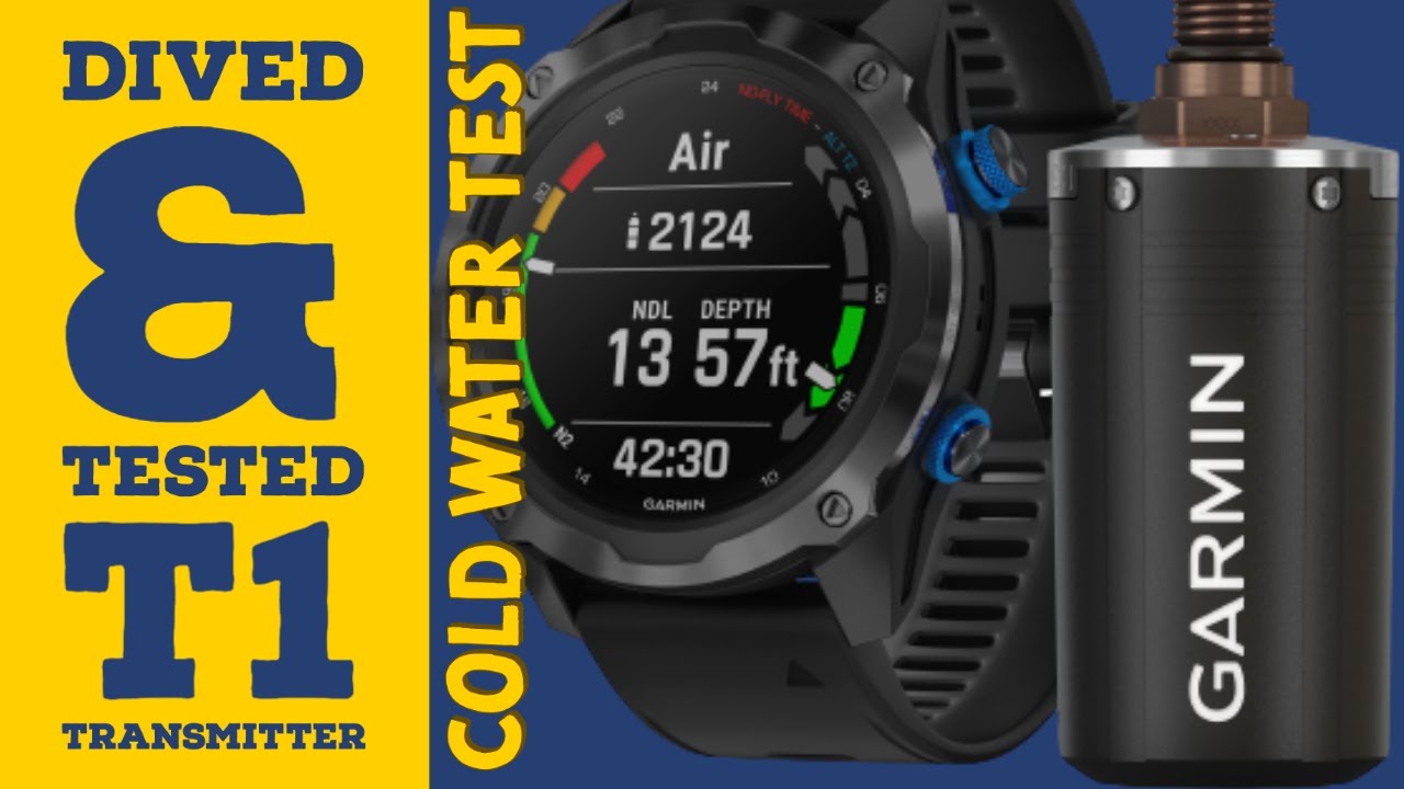 Обзор передатчика Garmin Decesent MK2i и T1 для холодной воды