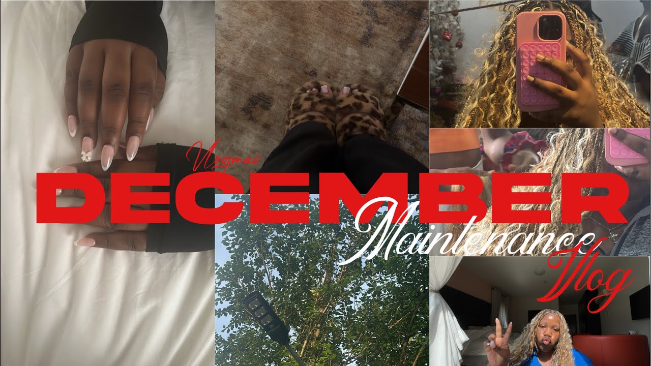 VLOGMAS DAY13 ⋆౨ৎ˚⟡˖ ࣪| December maintenance vlog🎀 | getting my hair done,nails,braces appointment 