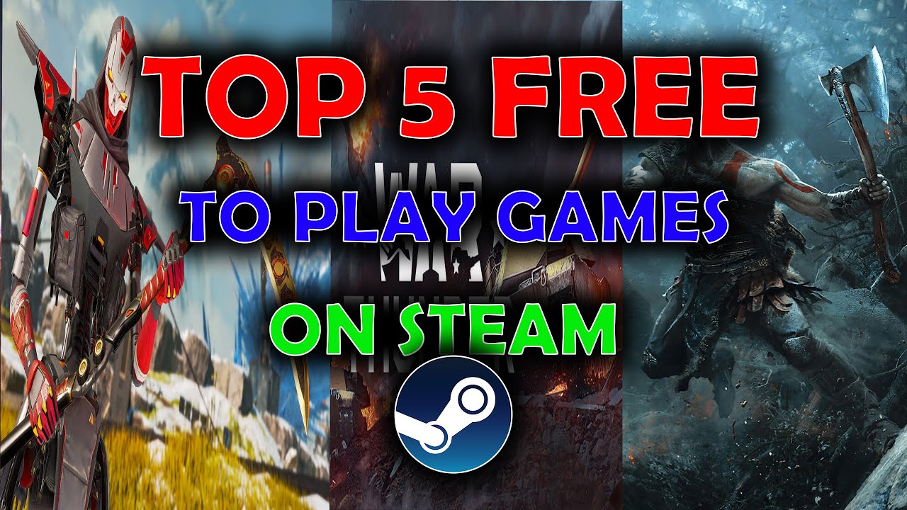 5 Best  FREE To Play Games on STEAM 2024 | Best PC Game