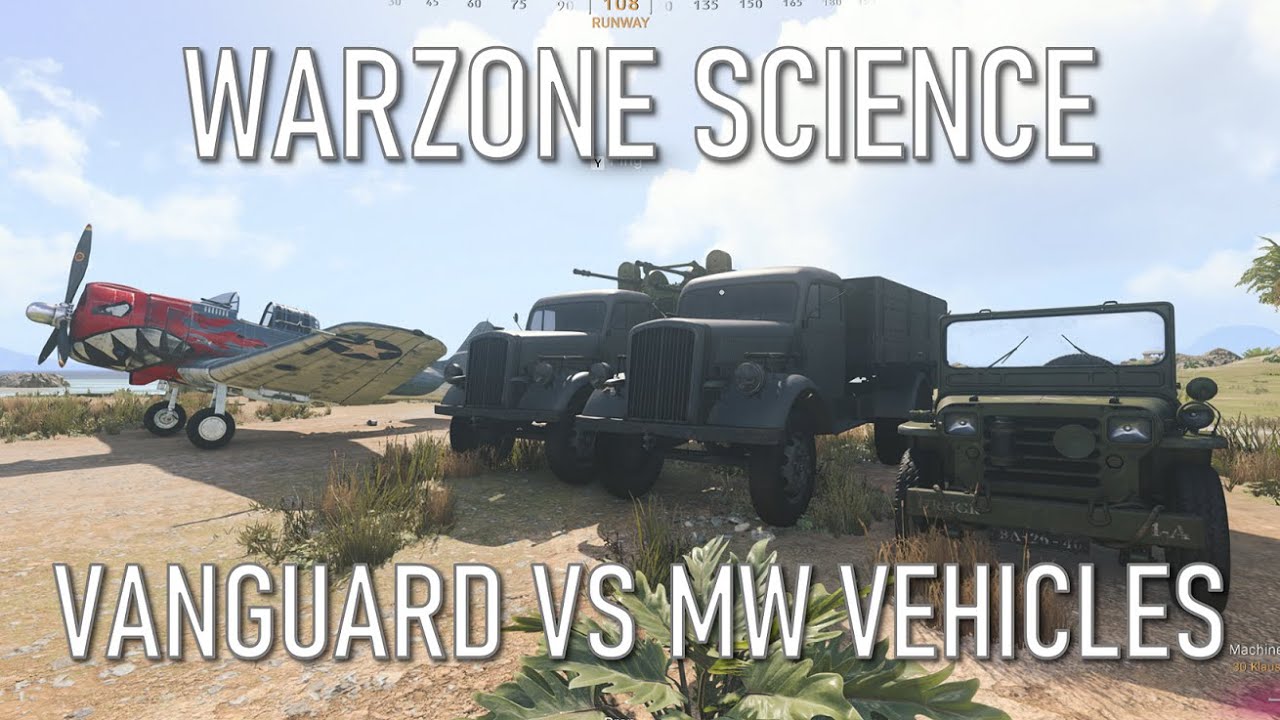 Vanguard vs. Modern Warfare Vehicles (Warzone Science #17)