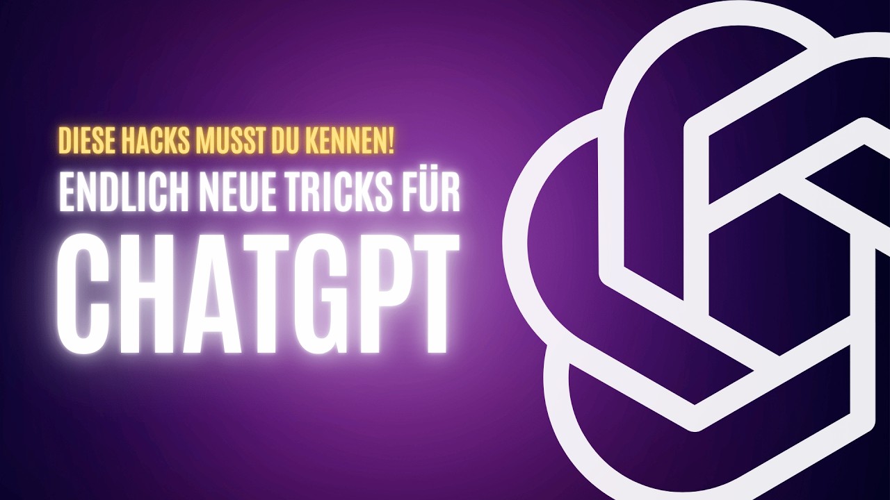 4 geniale ChatGPT Prompt-Hacks - Mit diesen einfachen Tricks bessere Ergebnisse von allen Chatbots