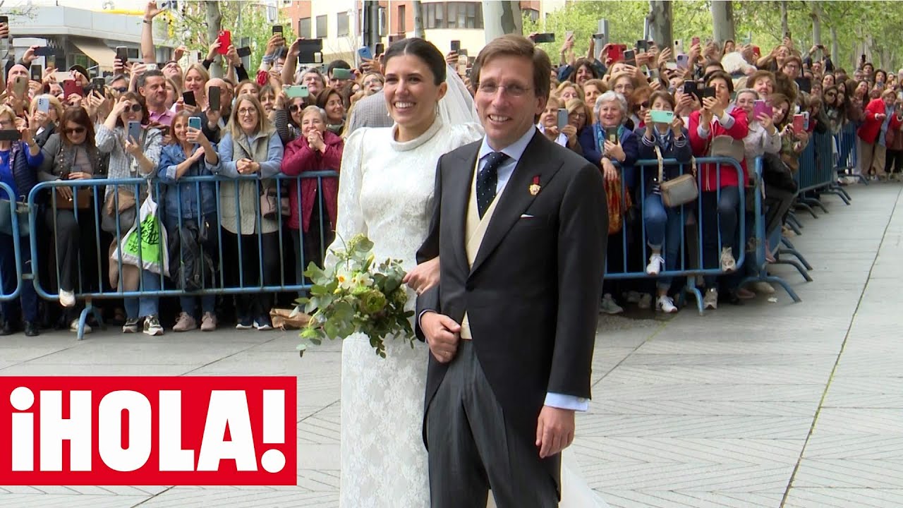 Así ha sido la boda del alcalde de Madrid José Luis Martínez-Almeida y Teresa Urquijo