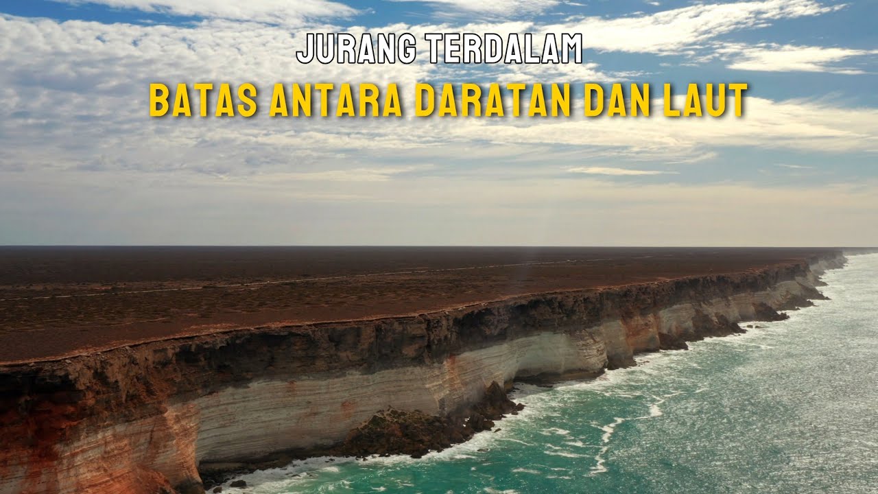 BATAS AKHIR ANTARA DARAT DAN LAUT, TEBING LAUT PALING DRAMATIS DI DUNIA.