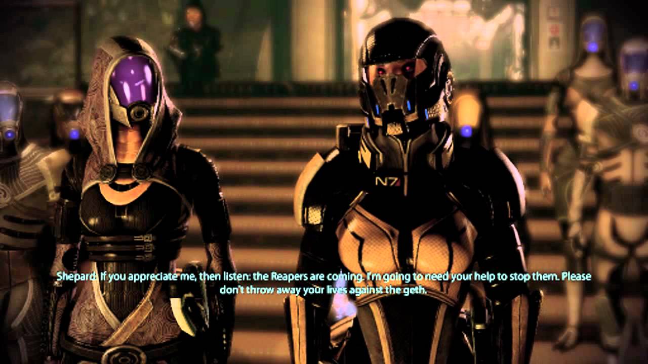Mass Effect 2 - Tali's Loyalty Mission Ending(Renegade)