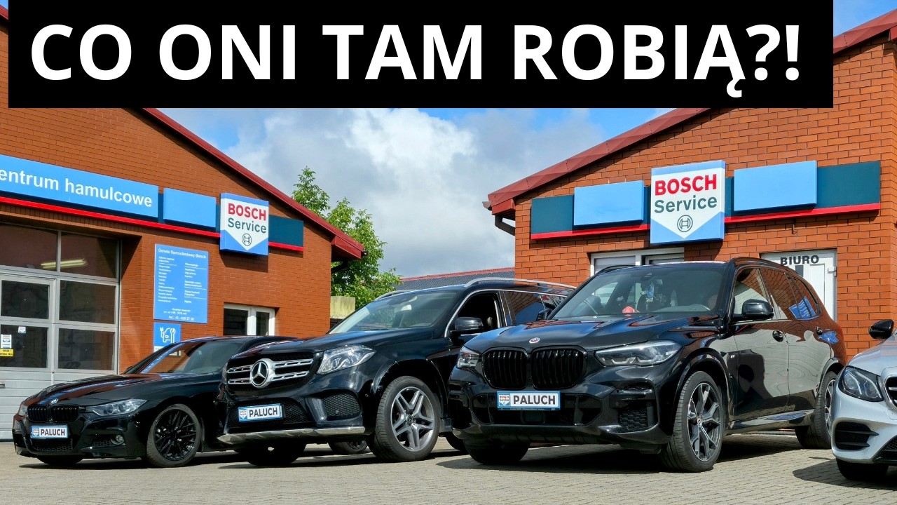 Tego nie zobaczysz w zwykłym warsztacie! Odwiedzamy Bosch Car Service Paluch 😱 | NAPRAWA EV