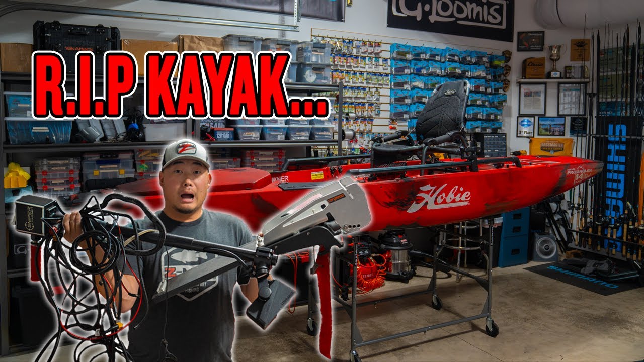 TEARING APART my Hobie Pro Angler 14 - This is the end...