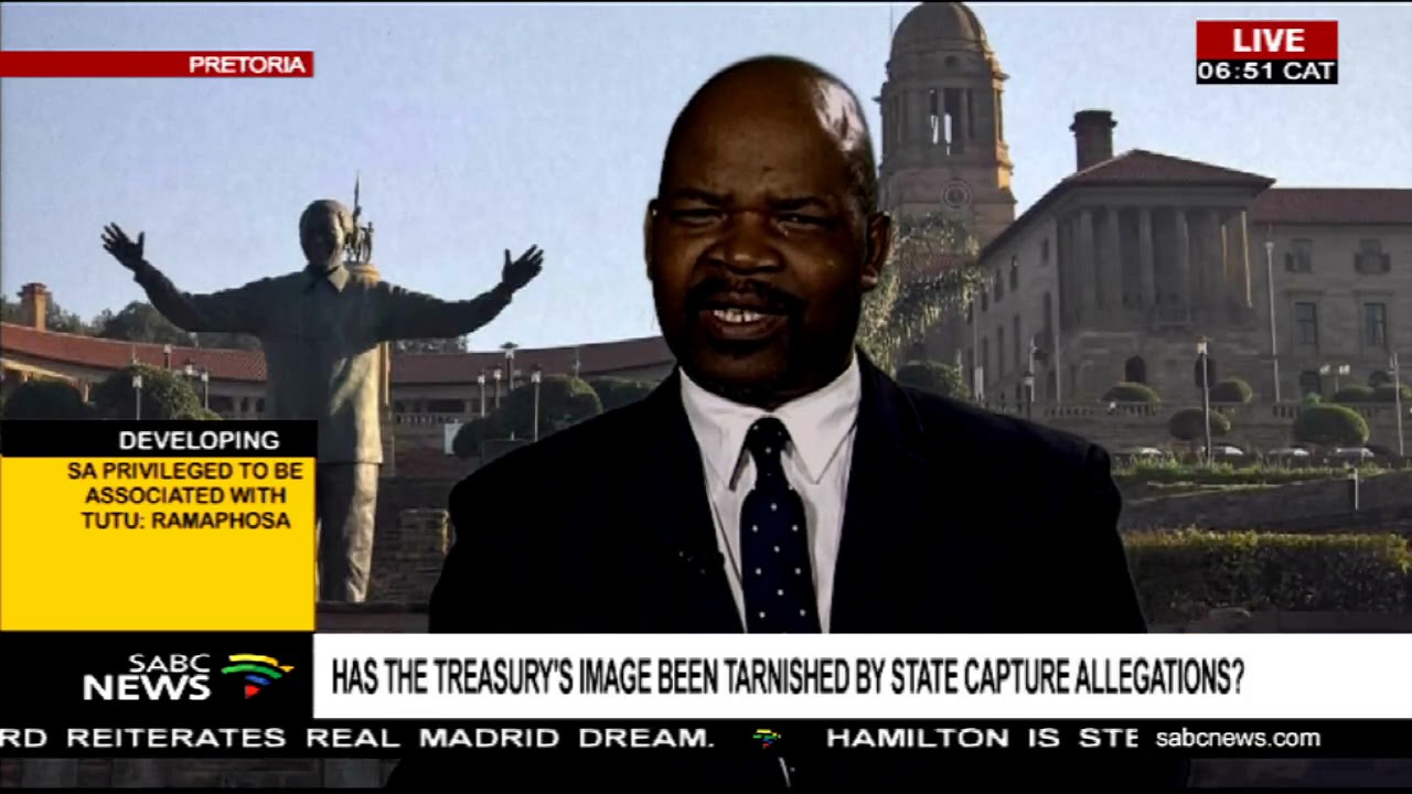 Has the treasury's image been tarnished by state capture allegations?