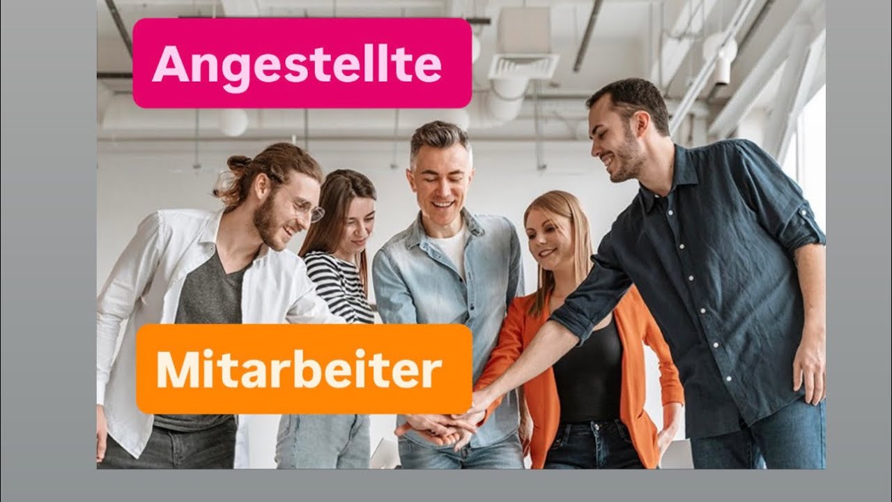 Angestellte vs. Mitarbeiter 