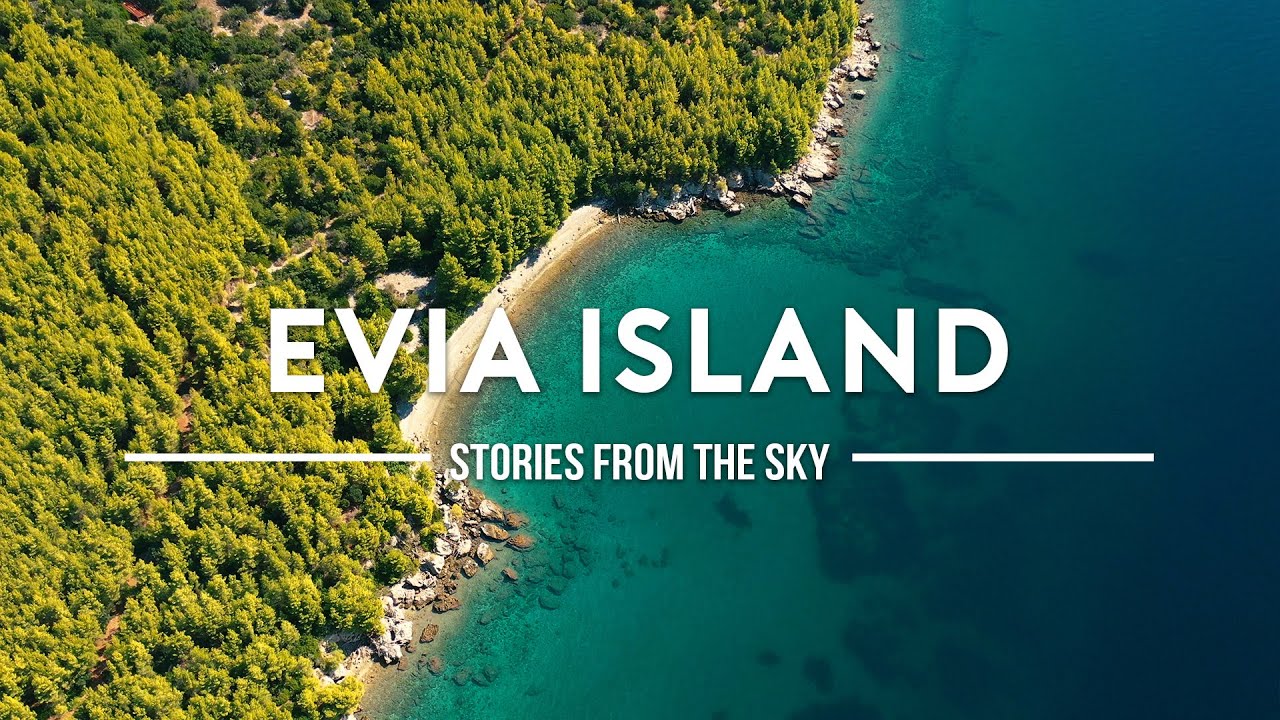 Evia Island from Above in 4K | Drone - DJI Mavic 2 Pro