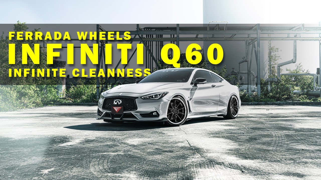Infinite Cleanness | 2018 Infiniti Q60 | Ferrada Wheels
