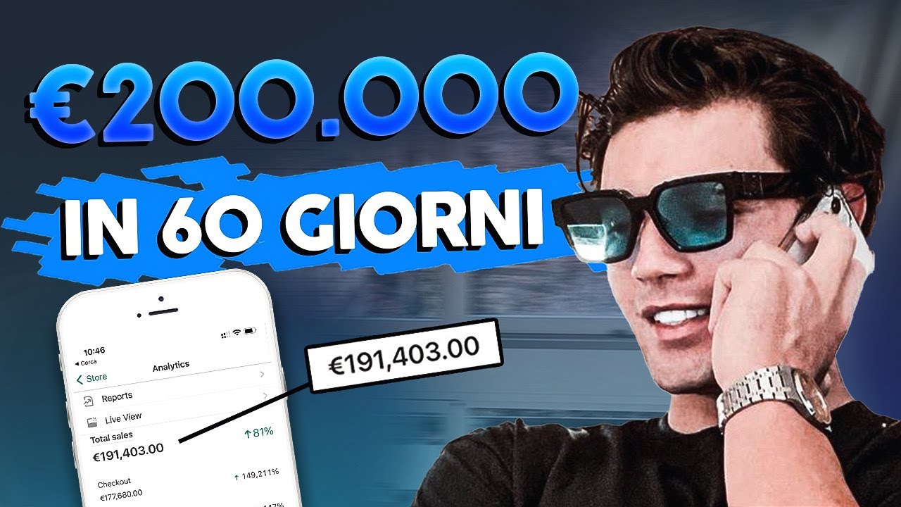 [ CASO STUDIO ] 200 Mila euro in 60 giorni con 1 singolo private