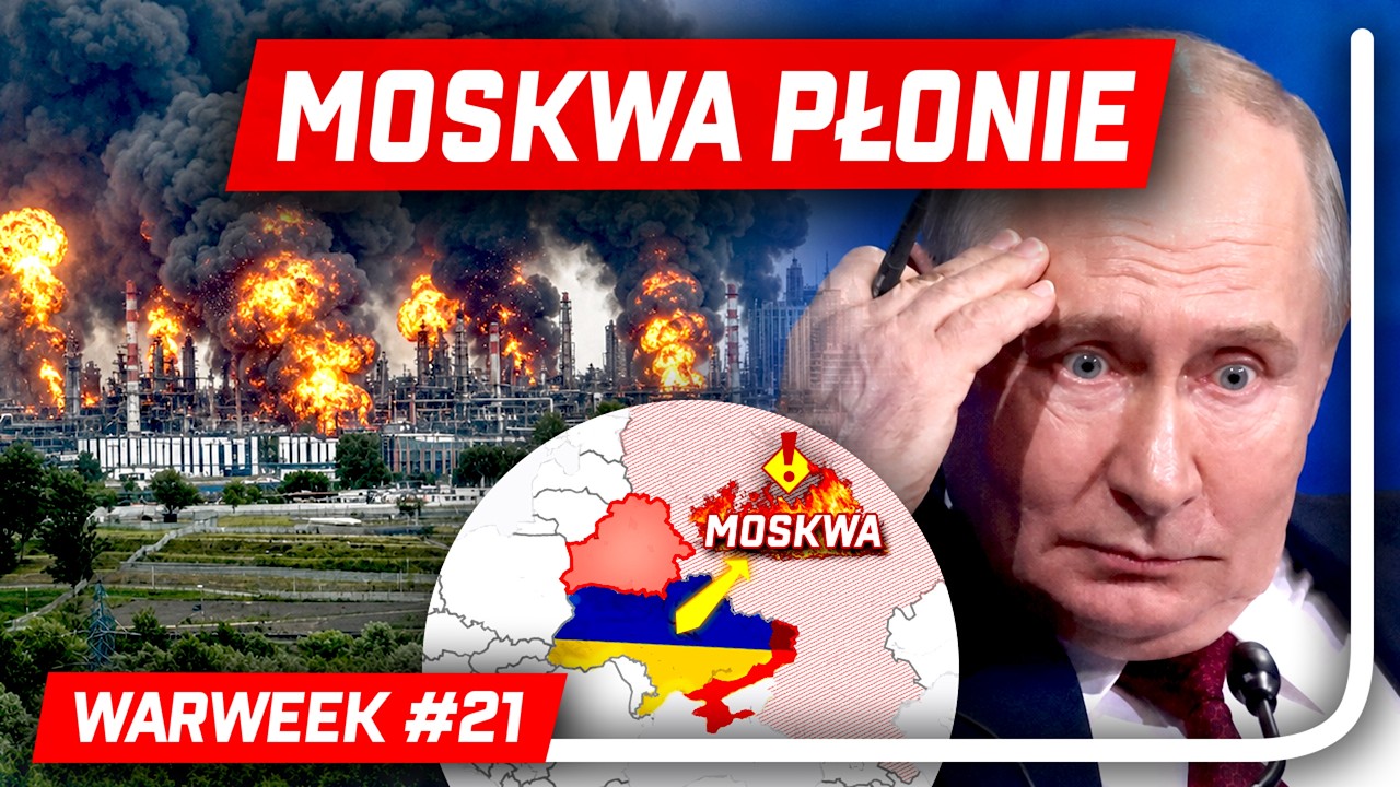 MOSKWA PŁONIE! KRYM ODPADNIE OD ROSJI? - Ukraina Masakruje Rosję | WARWEEK #21