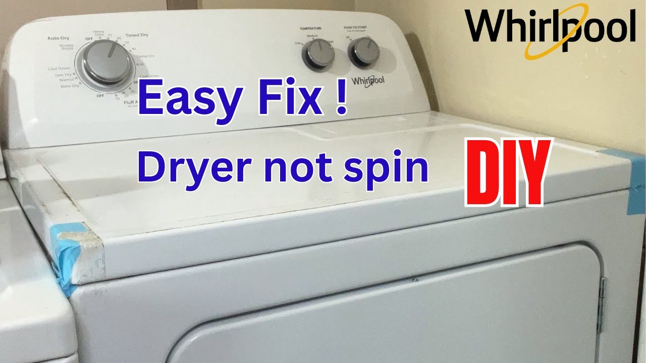 Сушильная машина Whirlpool не отжимает – вот как это исправить.