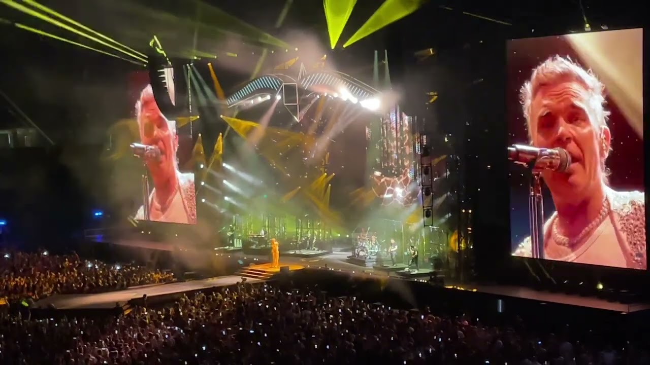 Live Robbie Williams Barcelona july 4th 2025