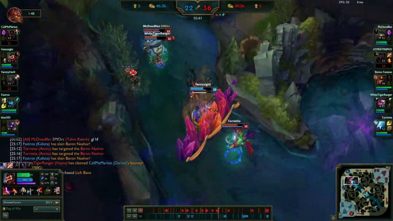 Anivia/Vayne Wall Stun Wombo Combo