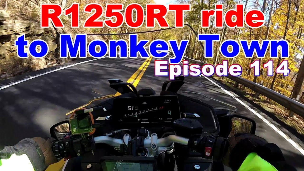 EP 114 | BMW R1250RT ride | Monkey Town Brewery | Normal Tennessee roads