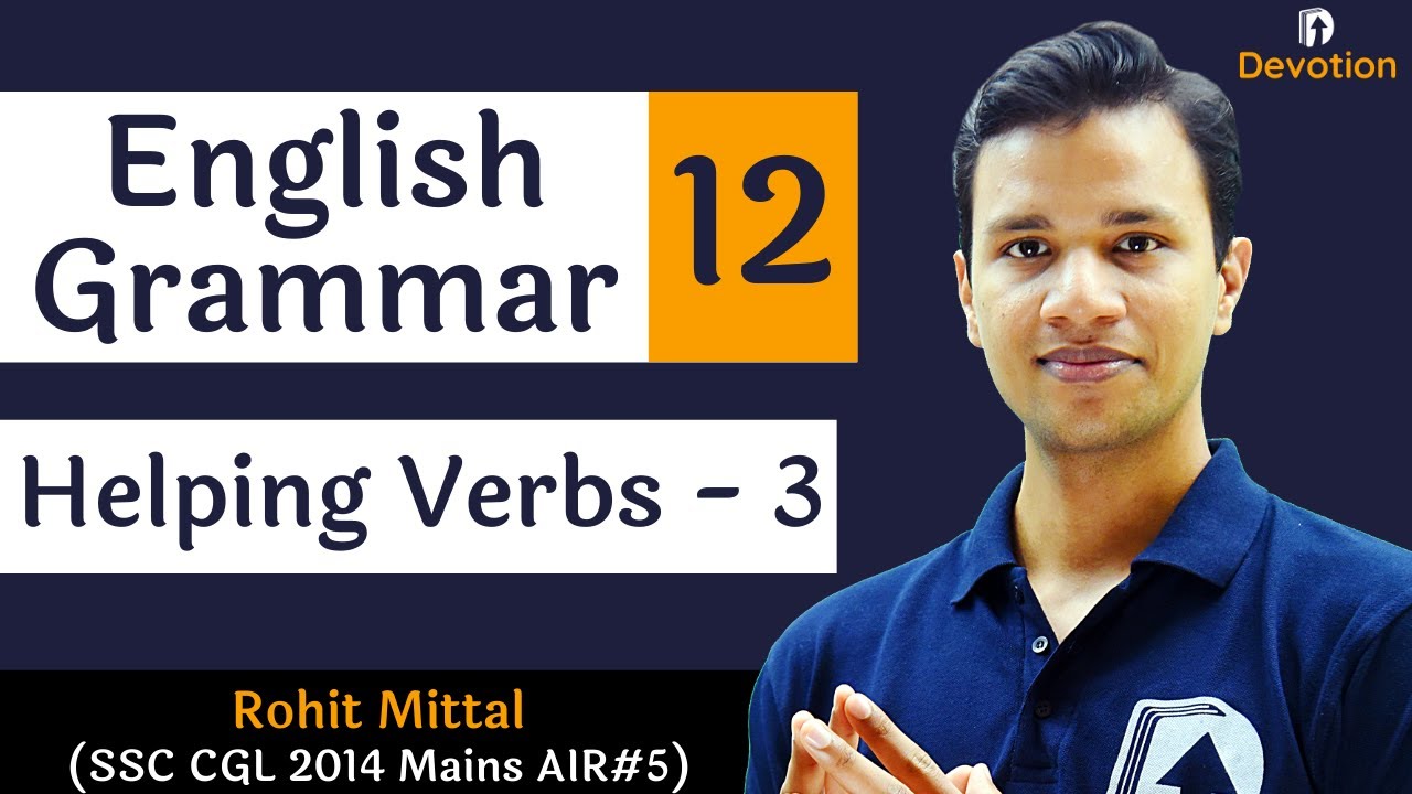 [12] English Grammar for govt jobs | Devotion Institute | Rohit Sir English