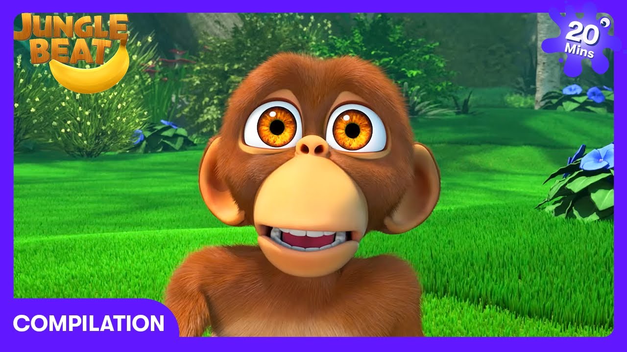 Jungle Beat - Where Is the Grass? | Kids Cartoons | WildBrain Sunshine City