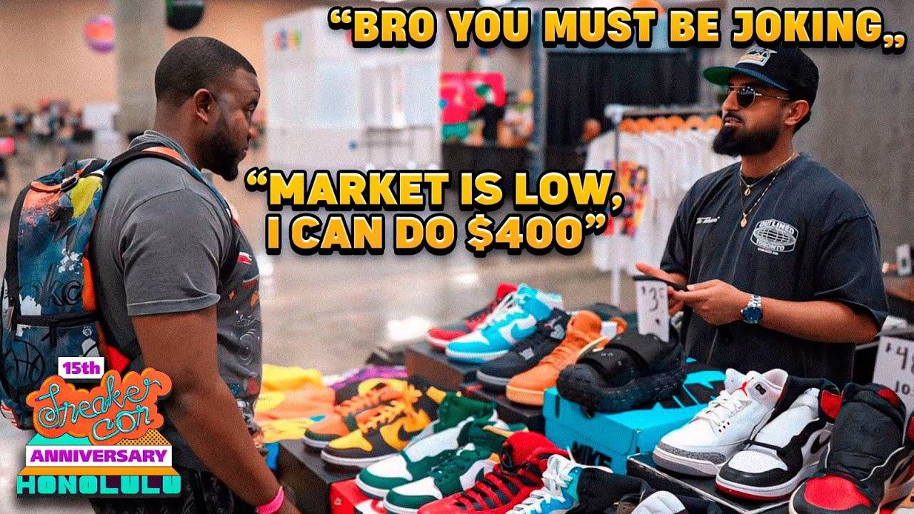CRAZY $35,000 CASHOUT AT  SNEAKER CON HAWAII  *Cashing out Power Puff Dunks*