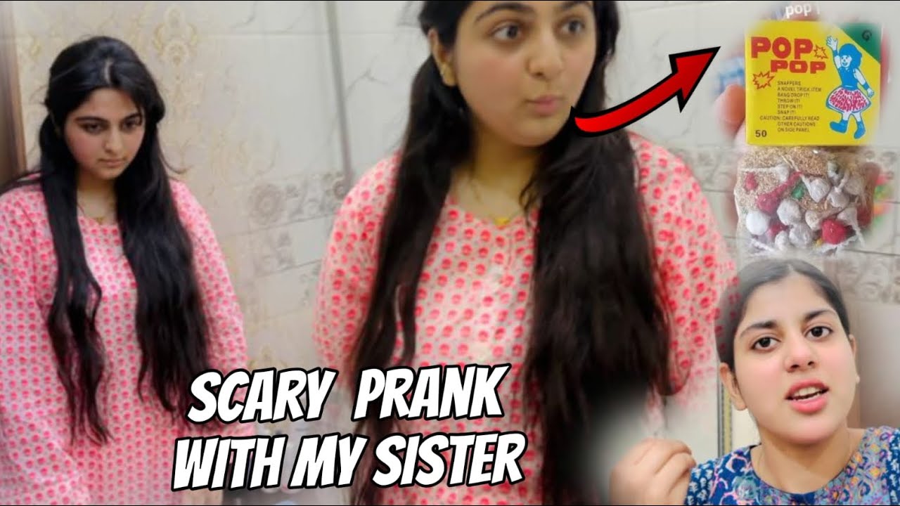 Prank gone wrong😱| uswah api ki cheekhay😳| uswah api ne sab ko 🤬| prank with my sister gonw wrong🥶🤯
