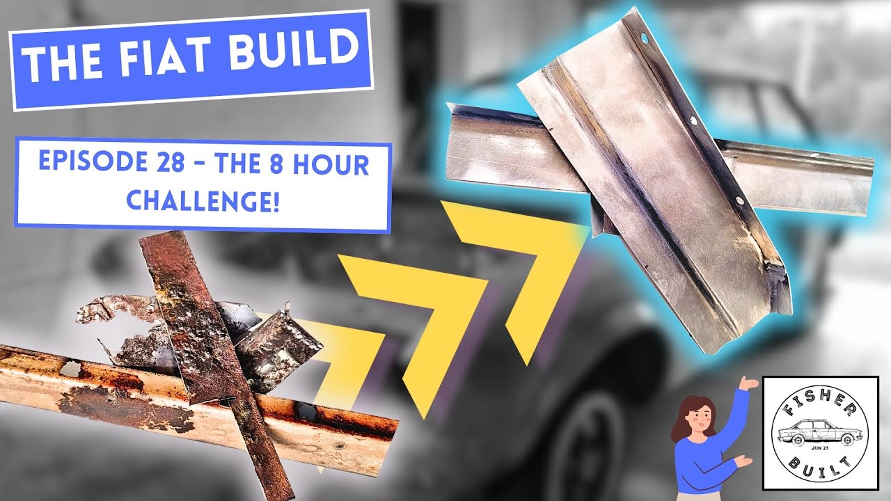 The Fiat 124 Build : Episode 28 - The 8 Hour Challenge
