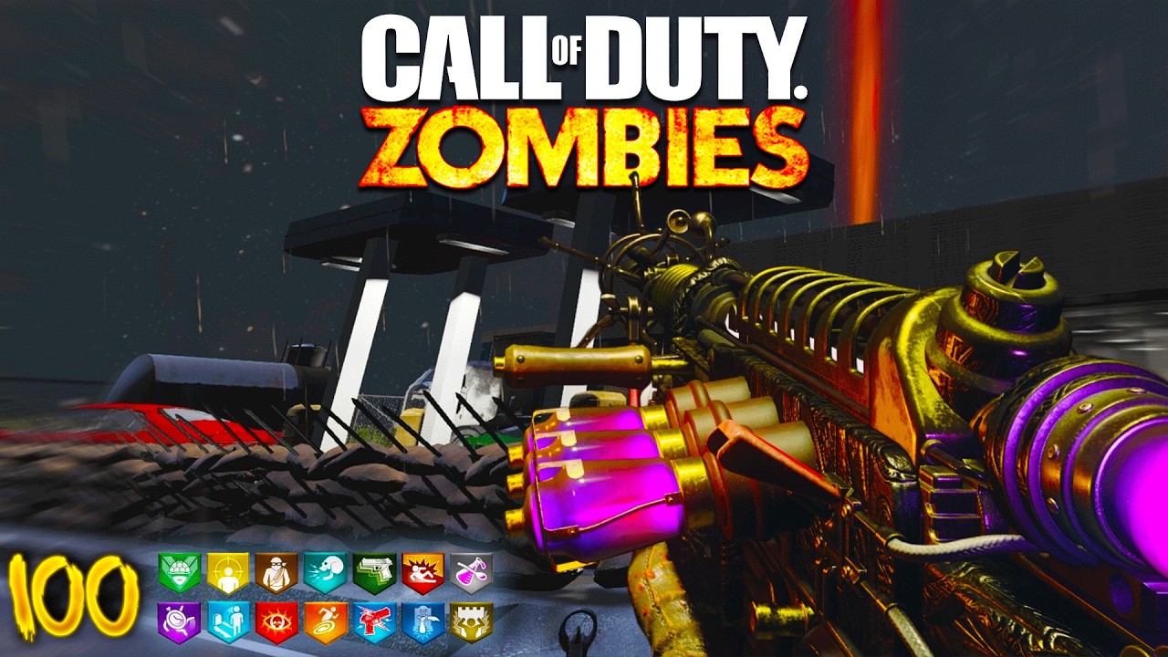 THE GAS STATION OVERRUN WITH ZOMBIES  (Black Ops 3 Custom Zombies)