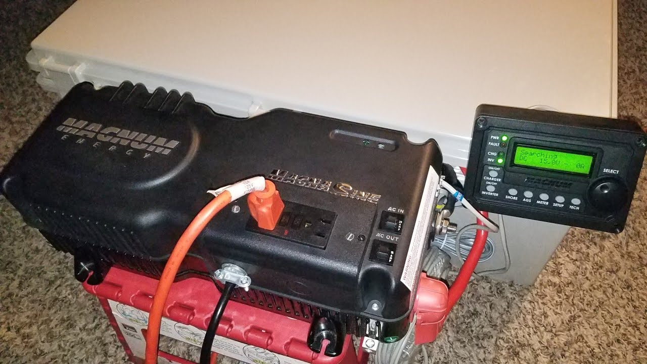 INVERTER INSTALLATION: 101 MMS-1012G PURE SINE WAVE INVERTER/CHARGER | Efficiency Test