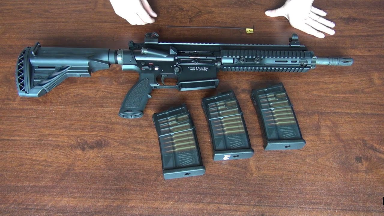 (Airsoft) Unboxing the HK417 GBBR VFC