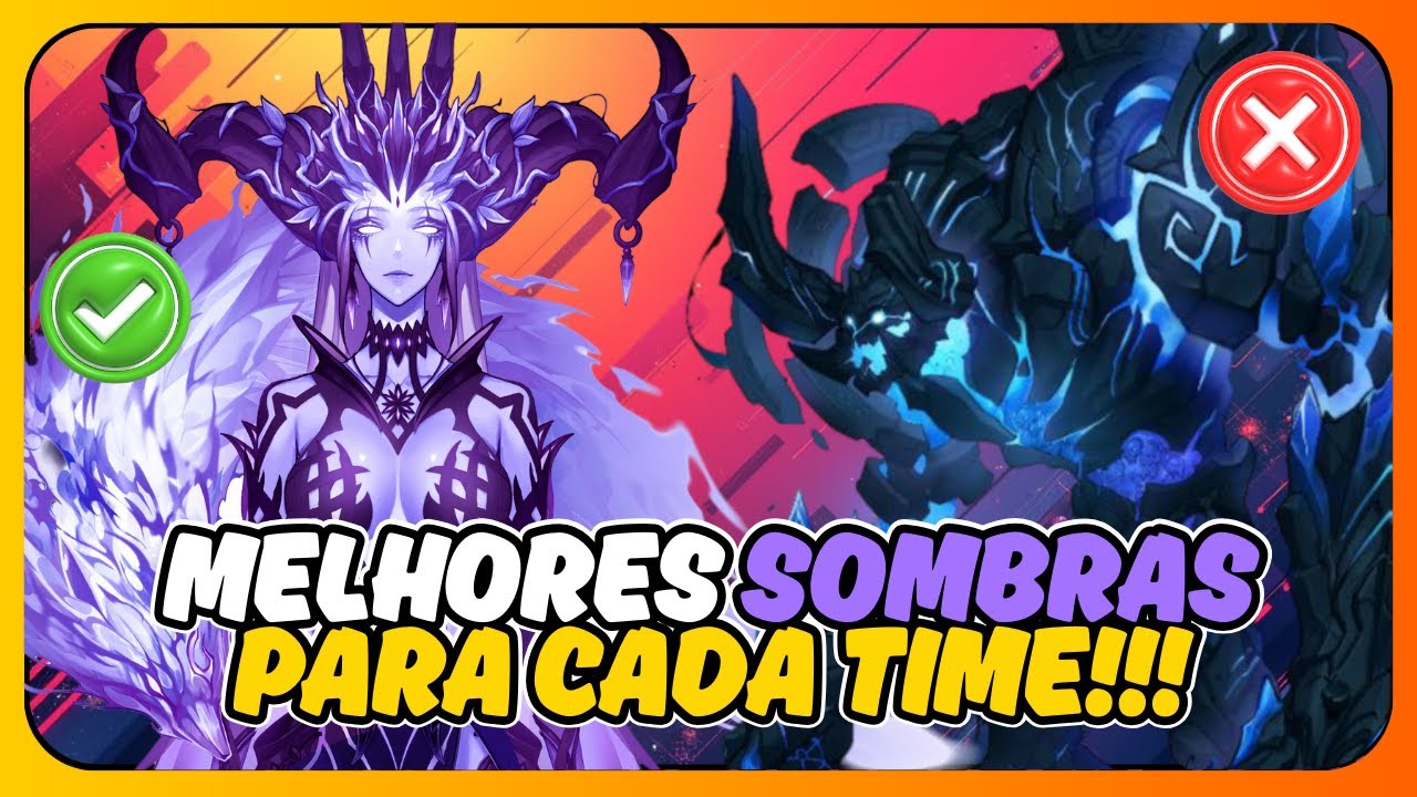 SOMBRAS –SOLO LEVELING ARISE VEJA AS MELHORES SOMBRAS! ⚔️ | E QUAL VALE A PENA INVESTIR EM 2025?🔥