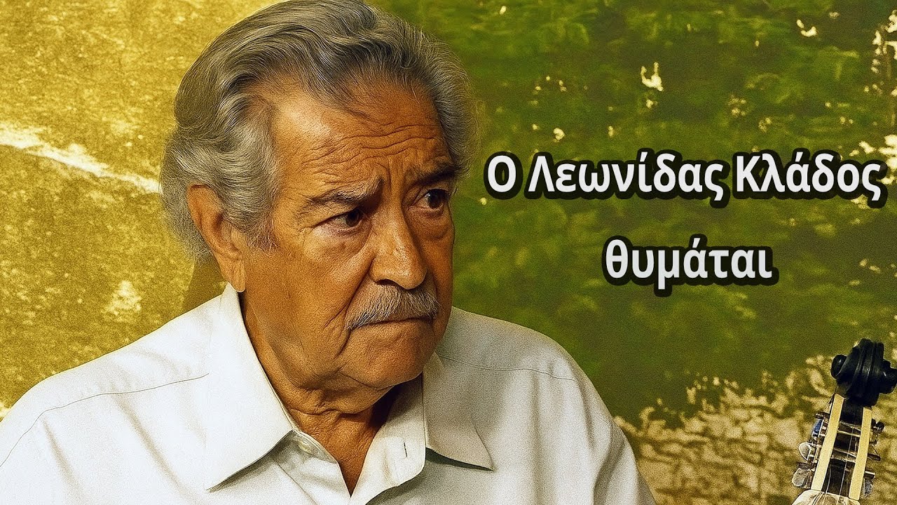 Ο Λεωνίδας Κλάδος θυμάται : Δε με άφηναν να απολαύσω αυτό που ζητούσα στο γλέντι...