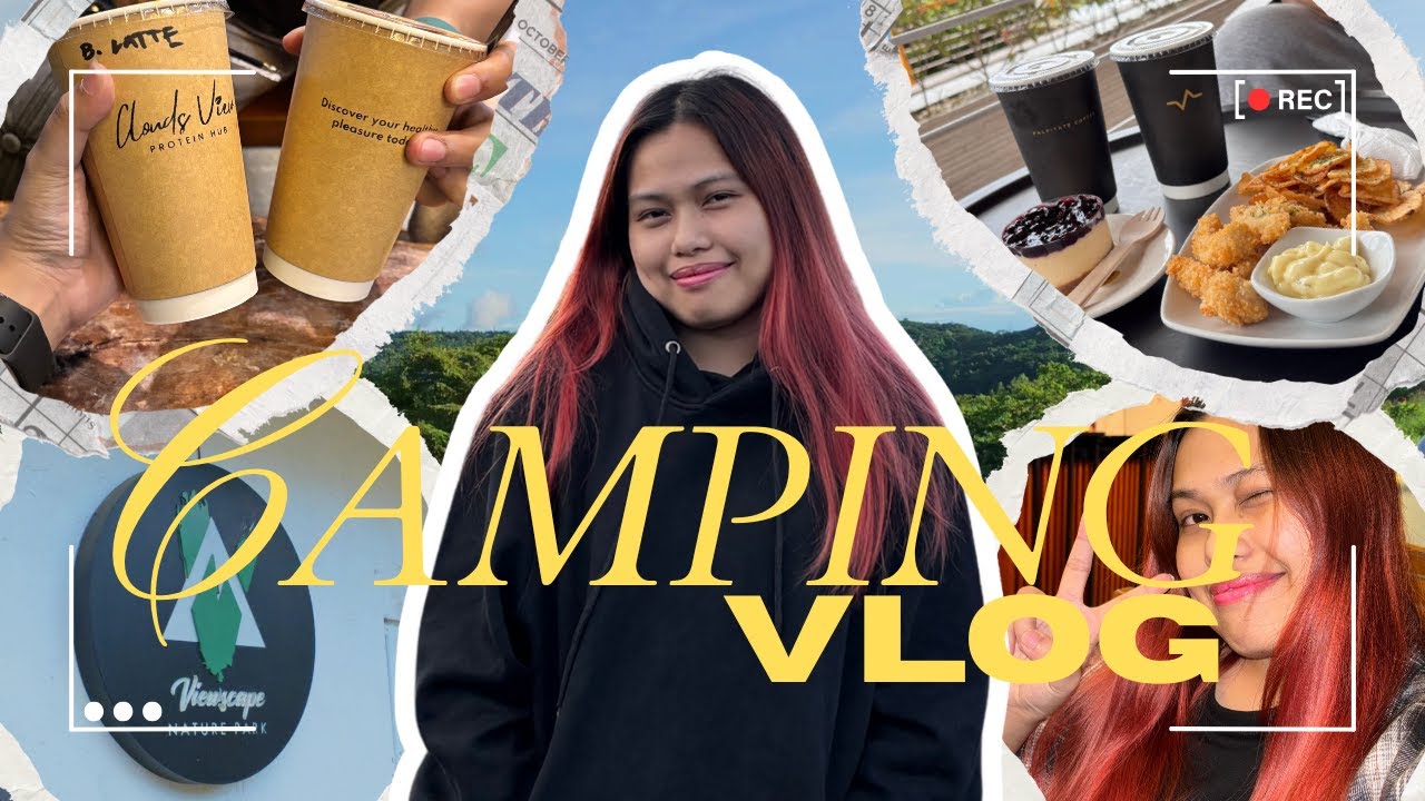 camping vlog, viewscape nature park, palpitate coffee tanay