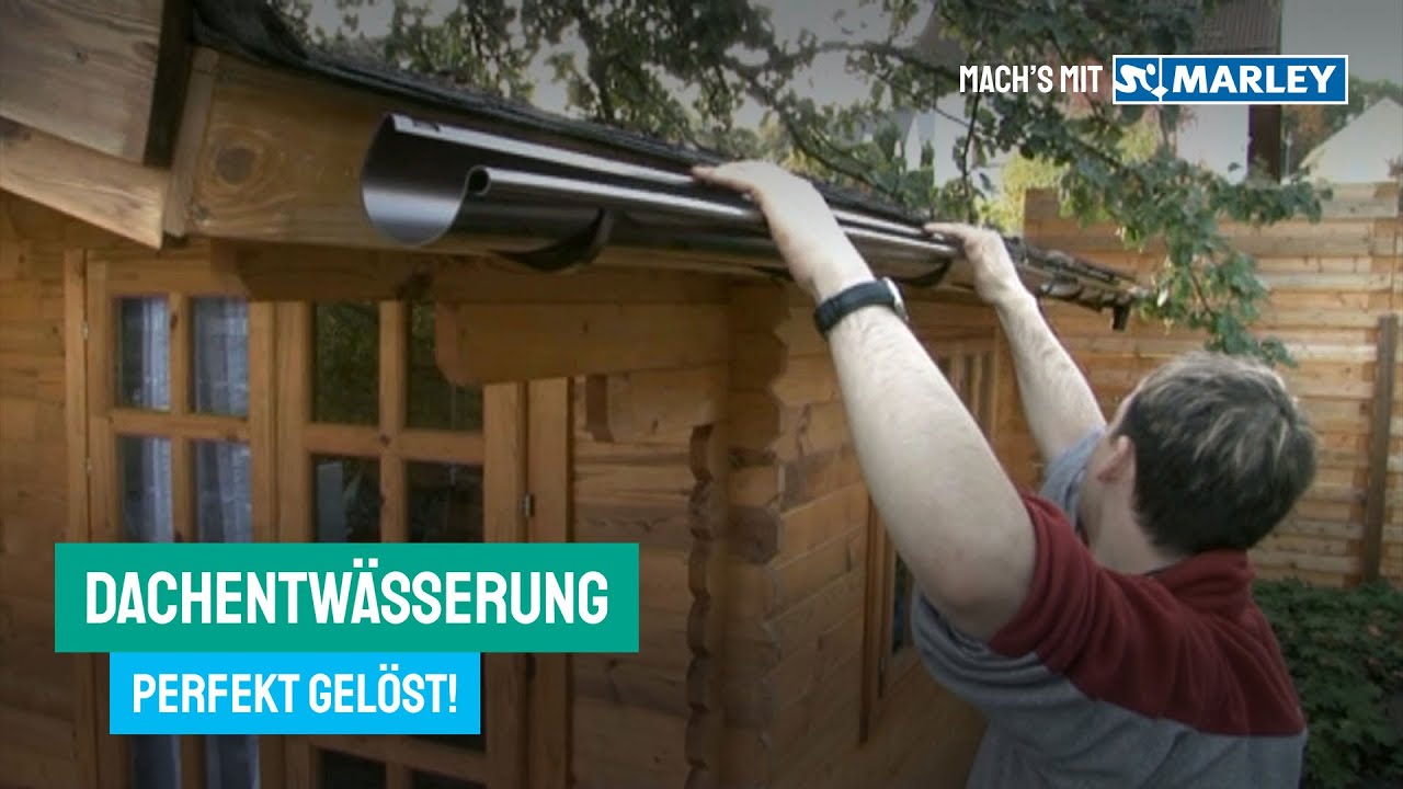 Mach’s mit Marley: Dachentwässerung einfach perfekt
