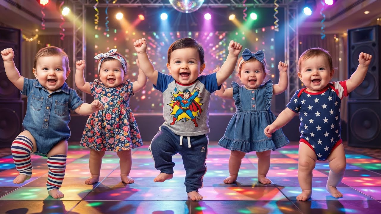 Dodi Dodi Dum Dum & Dudi Dudi Dam Dam 👶💃 | New Version Babies Dance Song