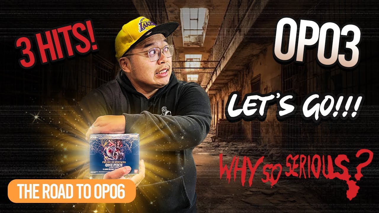 Can We GET LUCKY?!? - OP-03 Booster Box Opening: PILLARS OF STRENGTH (ENGLISH) - One Piece TCG