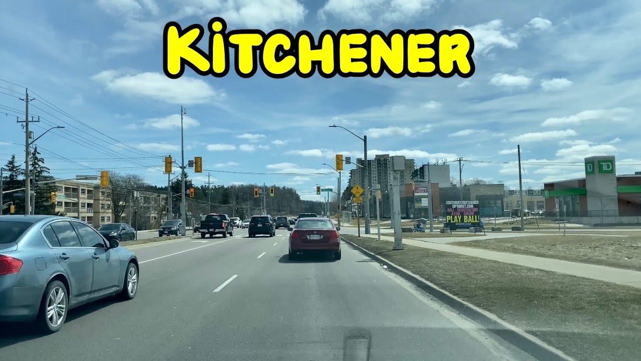 Driving in Kitchener on April 2, 2022 | iPhone as Dashcam